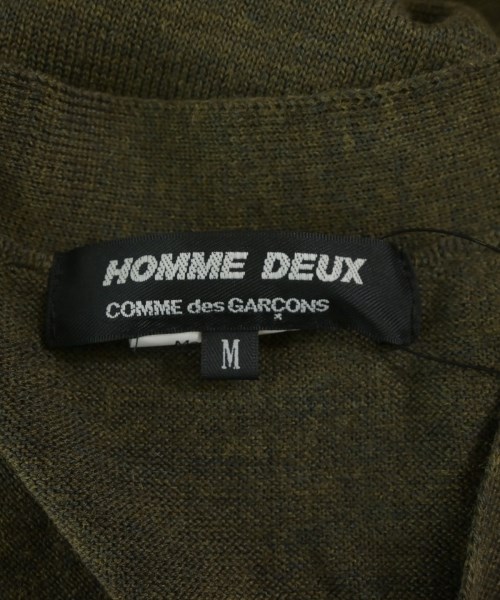 COMME des GARCONS HOMME DEUX（コムデギャルソンオムドゥ）カーディガン カーキ サイズ:M メンズ/2200666959027