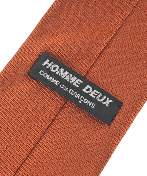 COMME des GARCONS HOMME DEUX（コムデギャルソンオムドゥ）ネクタイ オレンジ サイズ:- メンズ/2200666959126