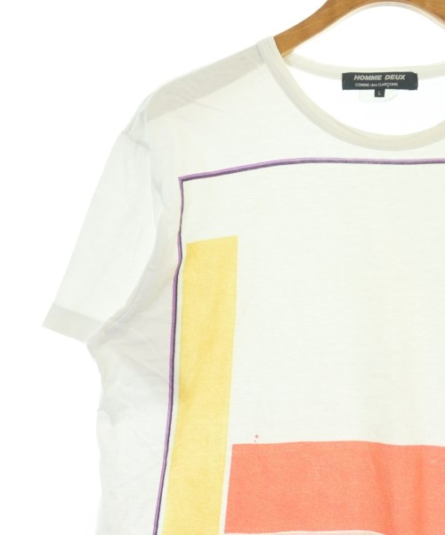 COMME des GARCONS HOMME DEUX（コムデギャルソンオムドゥ）Tシャツ・カットソー 白 サイズ:L メンズ/2200668881180