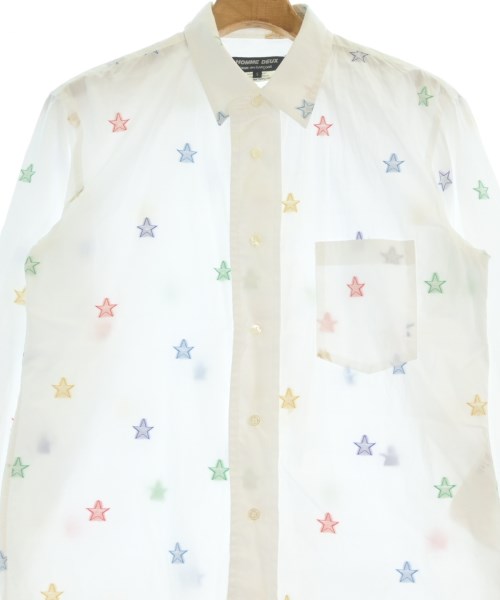 COMME des GARCONS HOMME DEUX（コムデギャルソンオムドゥ）カジュアルシャツ 白 サイズ:S メンズ/2200668881197
