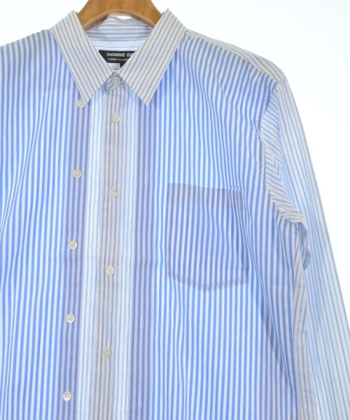 COMME des GARCONS HOMME DEUX（コムデギャルソンオムドゥ）カジュアルシャツ 青 サイズ:L メンズ/2200669043020