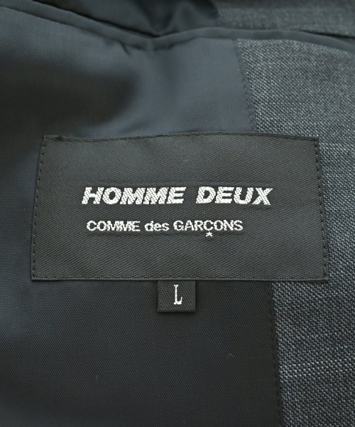 COMME des GARCONS HOMME DEUX（コムデギャルソンオムドゥ）ジャケット グレー サイズ:L メンズ/2200669365030