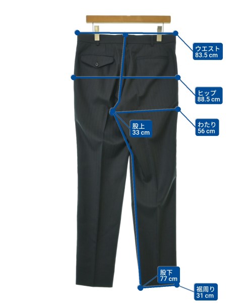 COMME des GARCONS HOMME DEUX（コムデギャルソンオムドゥ）スラックス 紺 サイズ:M メンズ/2200665803192