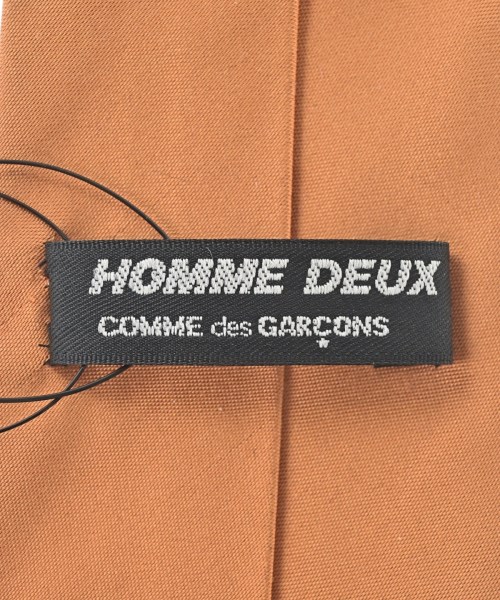 COMME des GARCONS HOMME DEUX（コムデギャルソンオムドゥ）ネクタイ オレンジ サイズ:- メンズ/2200665803222