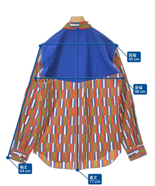 COMME des GARCONS HOMME DEUX（コムデギャルソンオムドゥ）カジュアルシャツ その他（柄物・カラフル） サイズ:M メンズ/2200669089059
