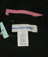 COMME des GARCONS SHIRT（コムデギャルソンシャツ）ニット・セーター 黒 サイズ:L メンズ/2200669089097