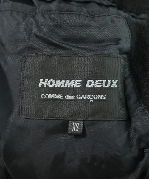 COMME des GARCONS HOMME DEUX（コムデギャルソンオムドゥ）テーラードジャケット 黒 サイズ:XS メンズ/2200669418200