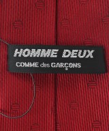 COMME des GARCONS HOMME DEUX（コムデギャルソンオムドゥ）ネクタイ 赤 サイズ:- メンズ/2200669418262