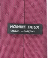 COMME des GARCONS HOMME DEUX（コムデギャルソンオムドゥ）ネクタイ ピンク サイズ:- メンズ/2200669418279