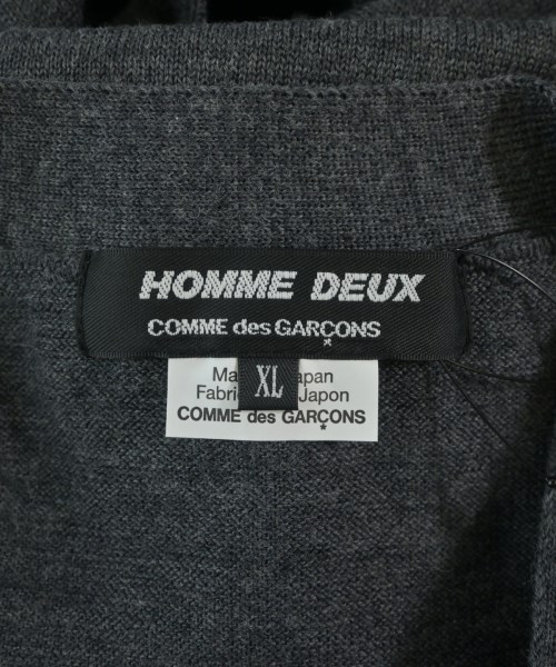 COMME des GARCONS HOMME DEUX（コムデギャルソンオムドゥ）カーディガン グレー サイズ:XL メンズ/2200667706026