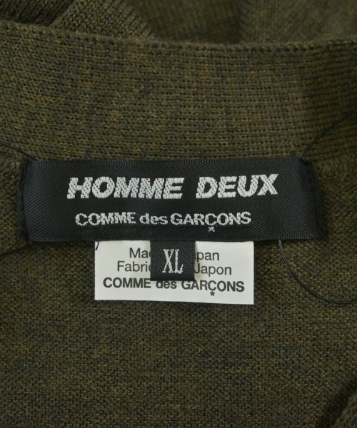 COMME des GARCONS HOMME DEUX（コムデギャルソンオムドゥ）カーディガン カーキ サイズ:XL メンズ/2200667706293