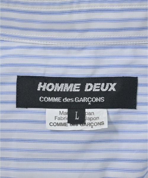 COMME des GARCONS HOMME DEUX（コムデギャルソンオムドゥ）カジュアルシャツ 白 サイズ:L メンズ/2200669764239