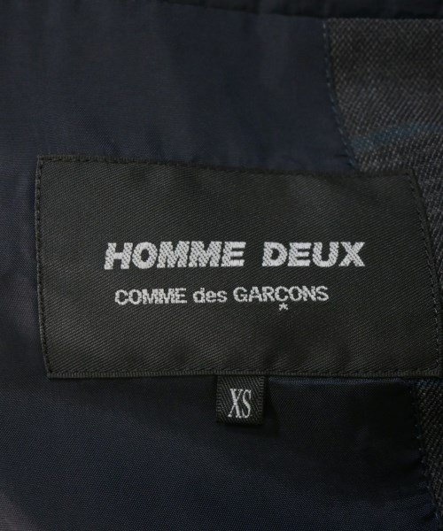 COMME des GARCONS HOMME DEUX（コムデギャルソンオムドゥ）カジュアルジャケット グレー サイズ:XS メンズ/2200670047024