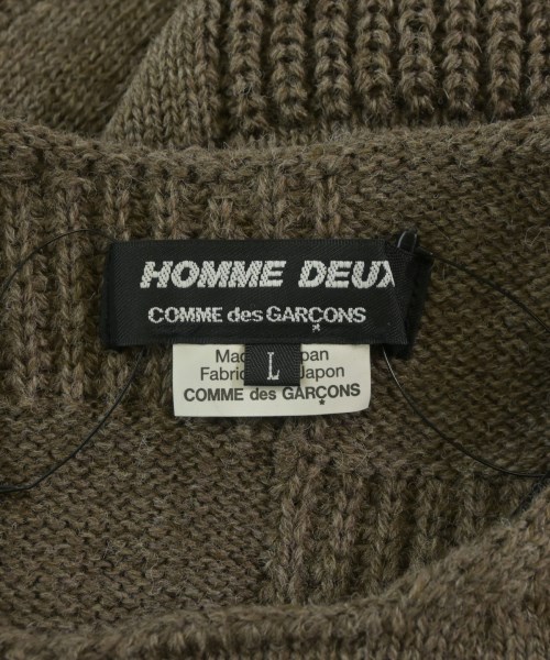 COMME des GARCONS HOMME DEUX（コムデギャルソンオムドゥ）ニット・セーター 茶 サイズ:L メンズ/2200666538017