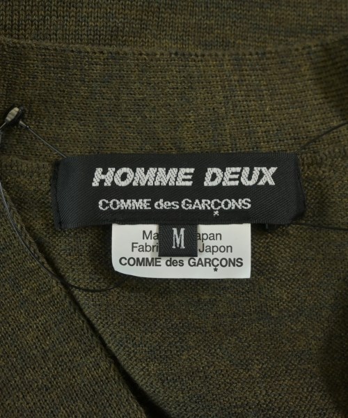 COMME des GARCONS HOMME DEUX（コムデギャルソンオムドゥ）カーディガン カーキ サイズ:M メンズ/2200666538048