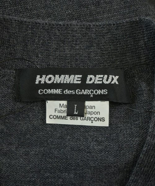 COMME des GARCONS HOMME DEUX（コムデギャルソンオムドゥ）カーディガン グレー サイズ:L メンズ/2200666538055