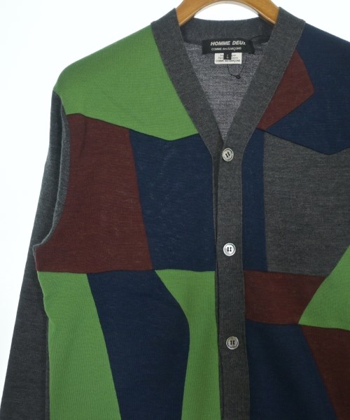 COMME des GARCONS HOMME DEUX（コムデギャルソンオムドゥ）カーディガン グレー サイズ:L メンズ/2200666538055