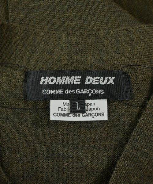 COMME des GARCONS HOMME DEUX（コムデギャルソンオムドゥ）カーディガン カーキ サイズ:L メンズ/2200666538062