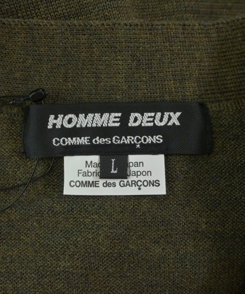 COMME des GARCONS HOMME DEUX（コムデギャルソンオムドゥ）カーディガン カーキ サイズ:L メンズ/2200666538079