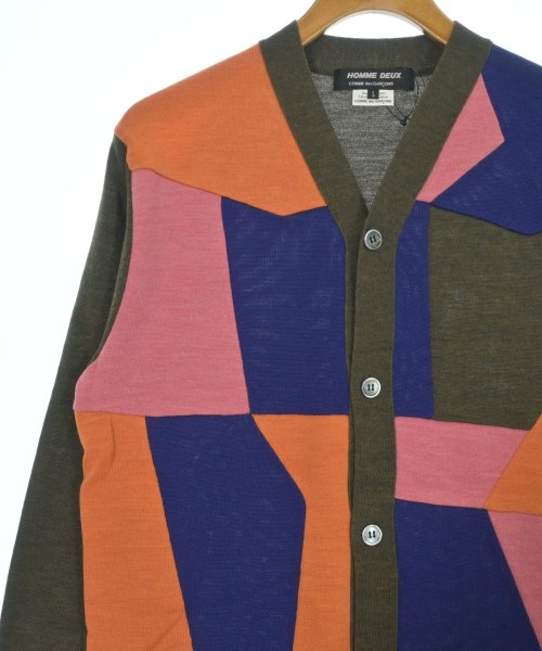 COMME des GARCONS HOMME DEUX（コムデギャルソンオムドゥ）カーディガン カーキ サイズ:L メンズ/2200666538079