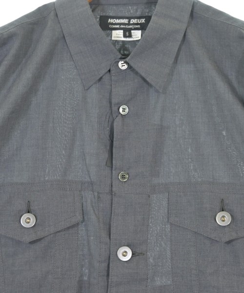 COMME des GARCONS HOMME DEUX（コムデギャルソンオムドゥ）カジュアルシャツ グレー サイズ:S メンズ/2200666538086