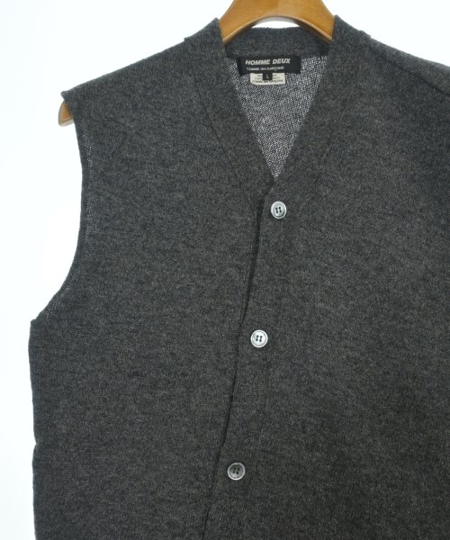 COMME des GARCONS HOMME DEUX（コムデギャルソンオムドゥ）ベスト グレー サイズ:L メンズ/2200666538109