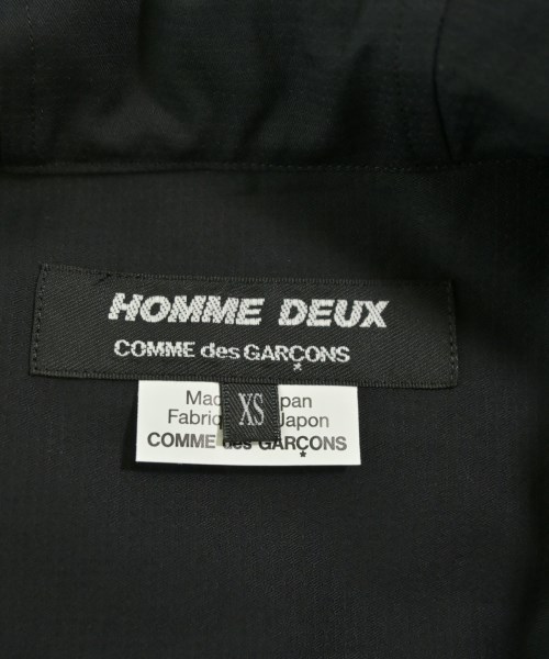 COMME des GARCONS HOMME DEUX（コムデギャルソンオムドゥ）カジュアルシャツ 黒 サイズ:XS メンズ/2200666538147