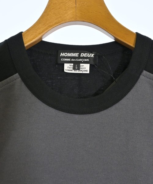 COMME des GARCONS HOMME DEUX（コムデギャルソンオムドゥ）Tシャツ・カットソー 黒 サイズ:L メンズ/2200666538185