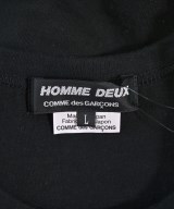 COMME des GARCONS HOMME DEUX（コムデギャルソンオムドゥ）Tシャツ・カットソー 黒 サイズ:L メンズ/2200666538185