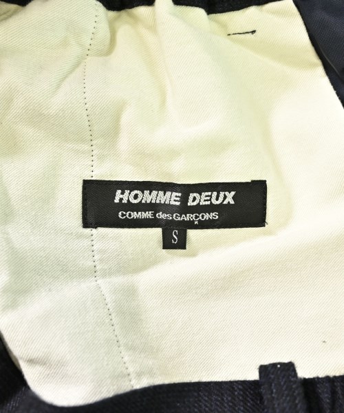 COMME des GARCONS HOMME DEUX（コムデギャルソンオムドゥ）スラックス 紺 サイズ:S メンズ/2200666538222