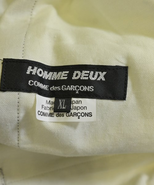 COMME des GARCONS HOMME DEUX（コムデギャルソンオムドゥ）スラックス 黒 サイズ:XL メンズ/2200666538291