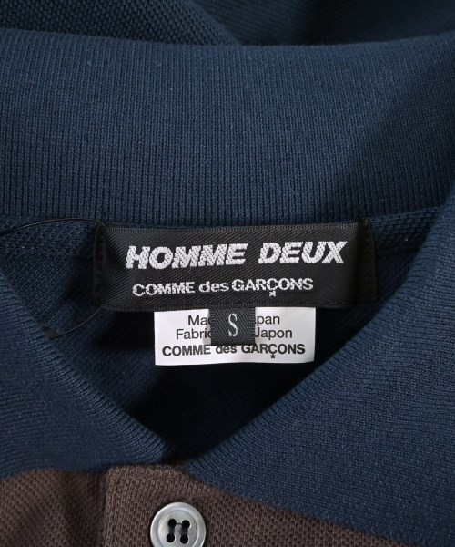 COMME des GARCONS HOMME DEUX（コムデギャルソンオムドゥ）ポロシャツ 紺 サイズ:S メンズ/2200669037074