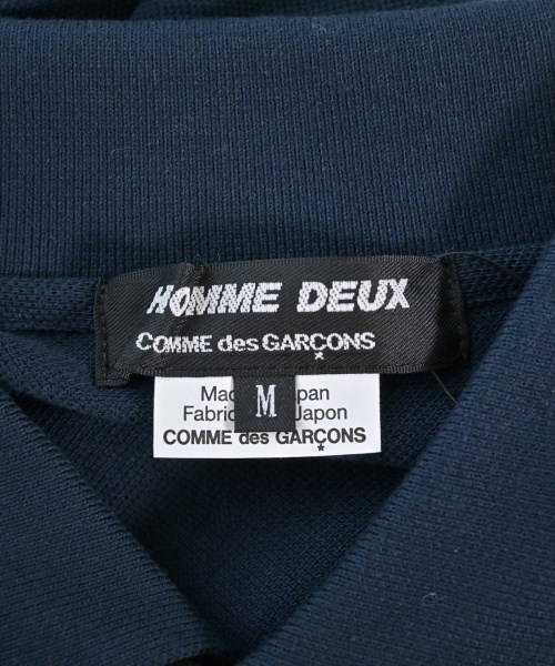 COMME des GARCONS HOMME DEUX（コムデギャルソンオムドゥ）ポロシャツ 紺 サイズ:M メンズ/2200670454136