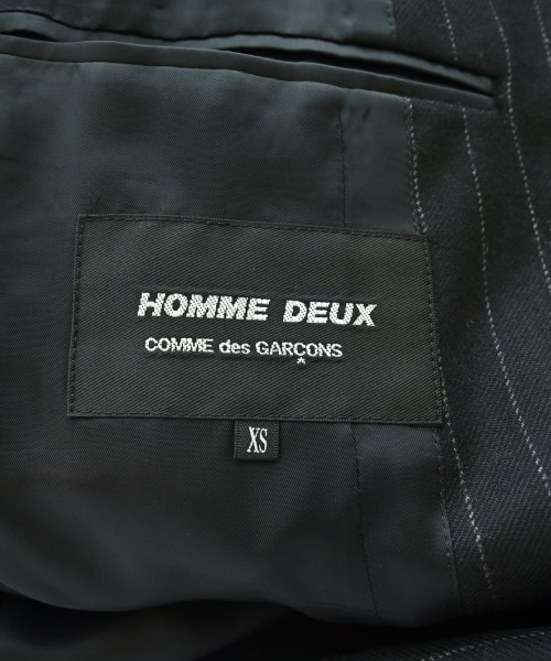 COMME des GARCONS HOMME DEUX（コムデギャルソンオムドゥ）テーラードジャケット 黒 サイズ:XS メンズ/2200670510016