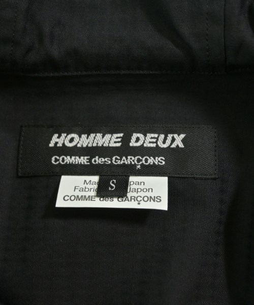 COMME des GARCONS HOMME DEUX（コムデギャルソンオムドゥ）カジュアルシャツ 黒 サイズ:S メンズ/2200668215114