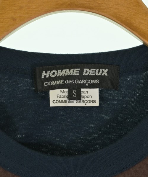 COMME des GARCONS HOMME DEUX（コムデギャルソンオムドゥ）Tシャツ・カットソー 茶 サイズ:S メンズ/2200668215138