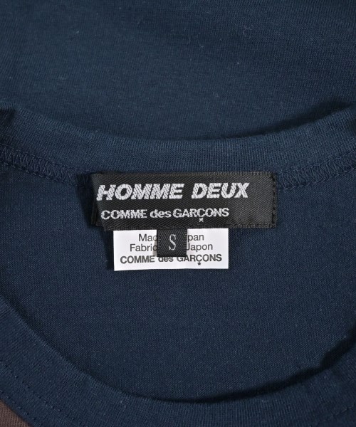 COMME des GARCONS HOMME DEUX（コムデギャルソンオムドゥ）Tシャツ・カットソー 紺 サイズ:S メンズ/2200668215145