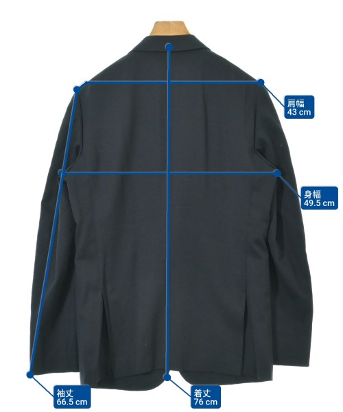 COMME des GARCONS HOMME DEUX（コムデギャルソンオムドゥ）カジュアルジャケット 紺 サイズ:M メンズ/2200670897117