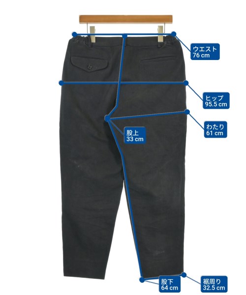 COMME des GARCONS HOMME DEUX（コムデギャルソンオムドゥ）その他 黒 サイズ:S メンズ/2200670897124