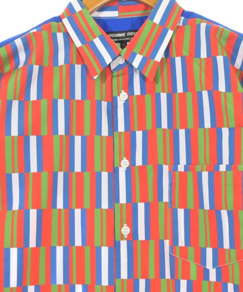 COMME des GARCONS HOMME DEUX（コムデギャルソンオムドゥ）カジュアルシャツ 青 サイズ:S メンズ/2200670897346