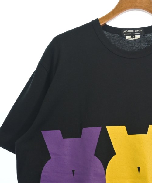COMME des GARCONS HOMME DEUX（コムデギャルソンオムドゥ）Tシャツ・カットソー 黒 サイズ:XL メンズ/2200729485074