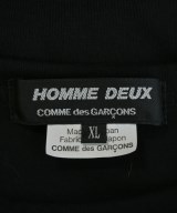 COMME des GARCONS HOMME DEUX（コムデギャルソンオムドゥ）Tシャツ・カットソー 黒 サイズ:XL メンズ/2200729485074