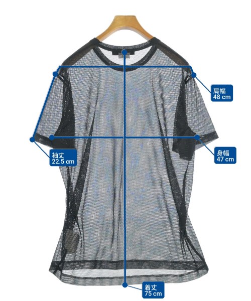 COMME des GARCONS HOMME DEUX（コムデギャルソンオムドゥ）Tシャツ・カットソー 黒 サイズ:XL メンズ/2200729485111