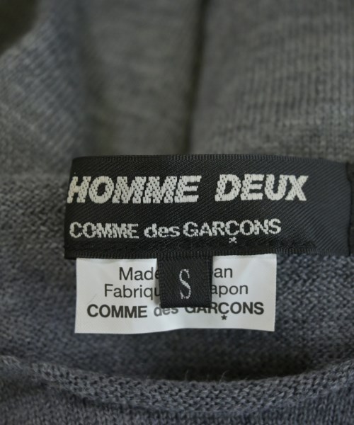 COMME des GARCONS HOMME DEUX（コムデギャルソンオムドゥ）ニット・セーター グレー サイズ:S メンズ/2200729627016