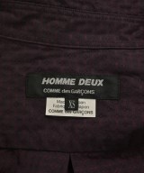 COMME des GARCONS HOMME DEUX（コムデギャルソンオムドゥ）カジュアルシャツ 紫 サイズ:XS メンズ/2200729708074