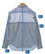 COMME des GARCONS HOMME DEUX（コムデギャルソンオムドゥ）カジュアルシャツ 青 サイズ:XS メンズ/2200729708081