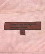COMME des GARCONS HOMME DEUX（コムデギャルソンオムドゥ）カジュアルシャツ ピンク サイズ:L メンズ/2200730152033
