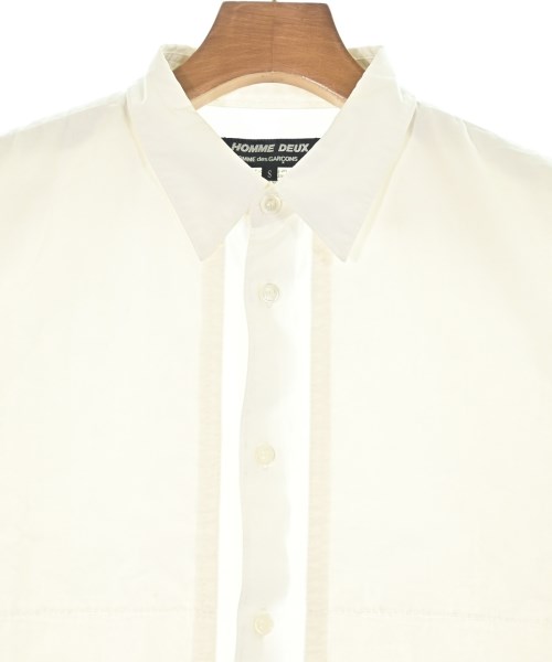 COMME des GARCONS HOMME DEUX（コムデギャルソンオムドゥ）カジュアルシャツ 白 サイズ:S メンズ/2200731002030