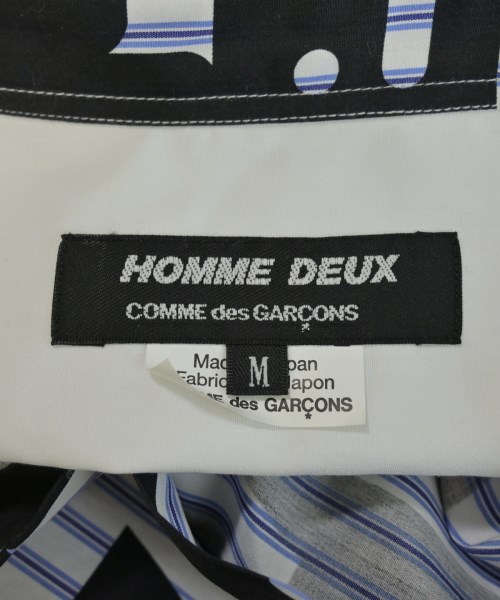 COMME des GARCONS HOMME DEUX（コムデギャルソンオムドゥ）カジュアルシャツ 白 サイズ:M メンズ/2200731502035