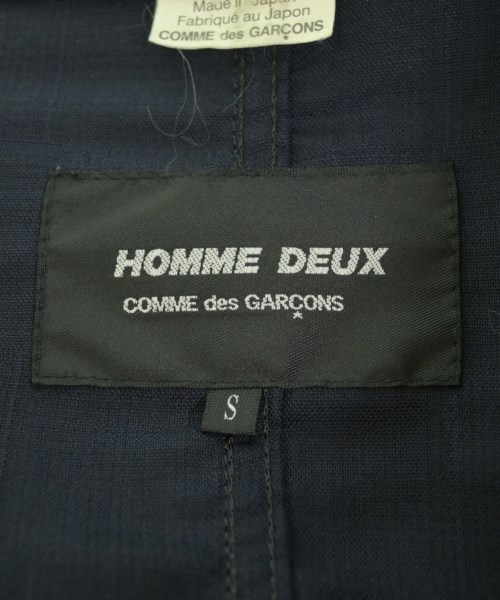 COMME des GARCONS HOMME DEUX（コムデギャルソンオムドゥ）テーラードジャケット 紺 サイズ:S メンズ/2200732057015